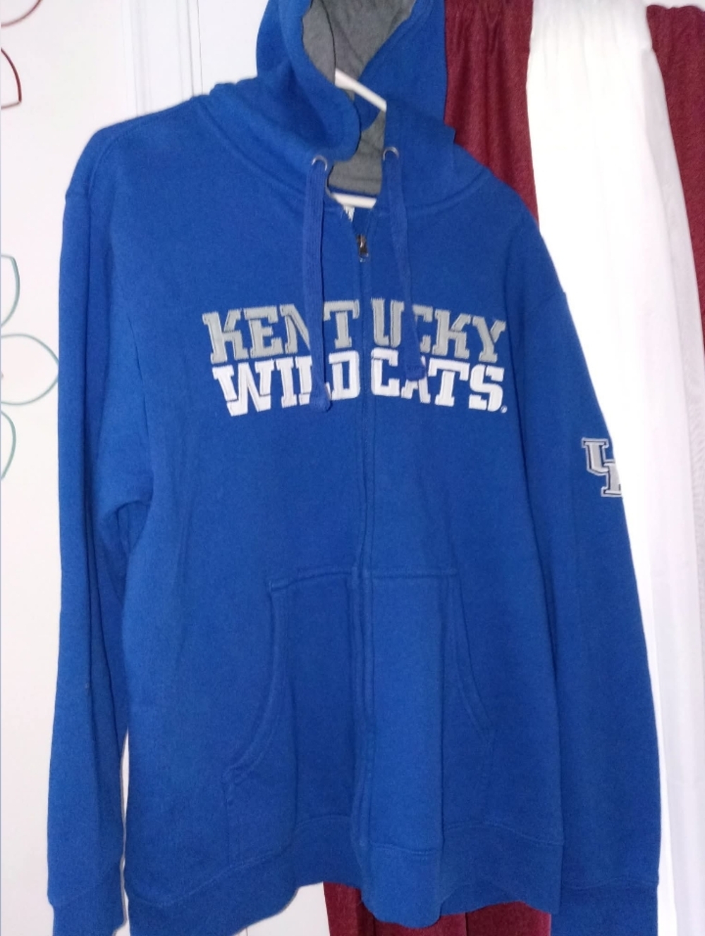Men's Large Kentucky Wildcats Jacket Hoodie